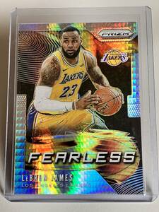 ★ LEBRON JAMES ★ 2019-20 PRIZM [ FEARLESS : HYPER PRIZM ] ★ レブロン