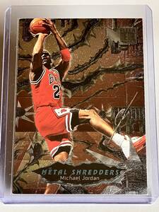 ★ MICHAEL JORDAN ★ 1996-97 FLEER METAL [ METAL SHREDDERS ] ★ ジョーダン