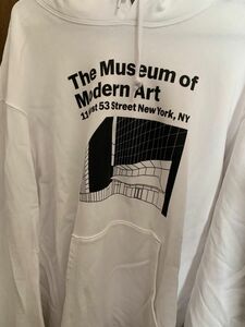 UNIQLO MOMA(Museum of Modern Art) HOODIE White Size XL