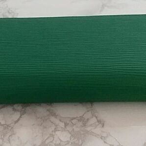長財布 ジッピーウォレット 本革 ラウンドファスナー メンズ レディース プレゼント 大容量 高級感 緑 グリーンの画像9