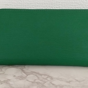 長財布 ジッピーウォレット 本革 ラウンドファスナー メンズ レディース プレゼント 大容量 高級感 緑 グリーンの画像8