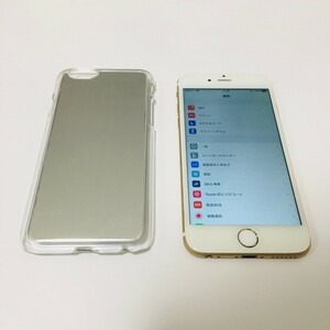 Apple iPhone6 64GB MG4J2J/A ゴールド ドコモ判定 【〇】バッテリー容量【100％】