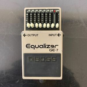 KL016.型番：GE-7 .0405.BOSS .Equalizer .ボス イコライザー .エフェクター .ジャンク