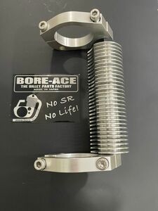 週末値下げ！BORE-ACE ボアエース　ダウンチューブ用 放熱フィン SR400 SR500 キャブ車用