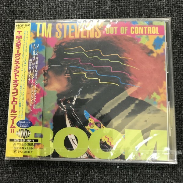 新品未開封CD☆T.M.スティーブンス・アウト・オブ・コントロール ブーム!!.,（1995/01/25）/＜PSCW5090＞：
