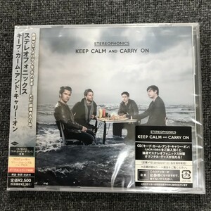 新品未開封CD☆ステレオフォニックス キープ・カーム・アンド・キャリー・オン.,/（2010/01/27）/＜UICR1084＞: