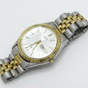 ★ハローカメラ★ 0256 シチズン Citizen 6100-K31187 クォーツ メンズ 腕時計 ジャンク 要修理 1円スタートの画像2