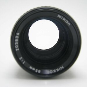 ★ハローカメラ★0407 Nikon Ai 85mm：2 難有 動作品 現状 1円スタート 即決有りの画像6