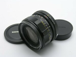 ★ハローカメラ★0085 KONICA HEXANON AR ( 28mm F3.5 )難有 動作品 現状 1円スタート 即決有り