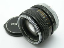 ★ハローカメラ★ 0226 CANON LENS FD ( 50mm F1.4 ) 動作品ジャンク 要清掃 1円スタート 即決有り_画像1