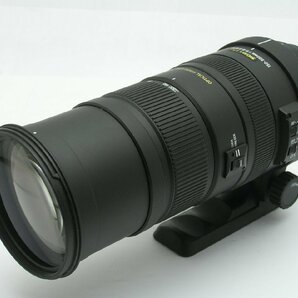 ★ハローカメラ★0298 CANON用 SIGMA DG OPTICAL STABILIZER(150-500mm F5-6.3 APO HSM)フード付 要清掃 動作品ジャンク 1円スタート 即決の画像2