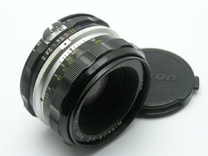 ★ハローカメラ★0340 Nikon Ai改 NIKKOR-H・C ( 50mm F2 ) 難有 動作品 現状 1円スタート 即決有り