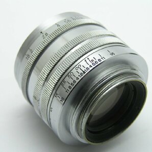 ★ハローカメラ★0348 CANON LENS Lマウント ( 50mm F1.8 ) 難有動作品 現状 1円スタート 即決有りの画像8