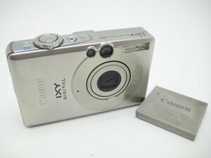 ★ハローカメラ★0042 Canon IXY DIGITAL 60 (500万画素) 撮影.再生OK 【本体とバッテリーのみ】 動作品 現状 1円スタート 即決有り