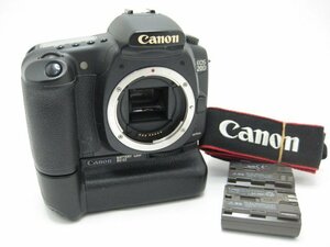 ★ハローカメラ★0065 Canon EOS 20D+バッテリーグリップ付 (820万画素)【 バッテリー2個付き】動作品 現状 1円スタート 即決有り