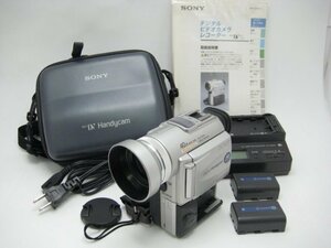 ★ハローカメラ★0070　SONY.DCR-PC100/miniDVカメラ　【 付属品あり】難有動作品 現状 1円スタート 即決有