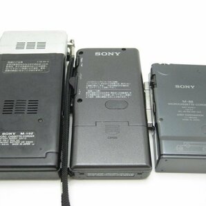 ★ハローカメラ★0284 SONY マイクロカセットレコーダー 【動作未確認 ジャンク】 1円スタート 即決有りの画像3