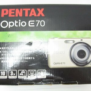 ★ハローカメラ★0289 PENTAX Optio E70 1000万画素 (撮影OK) SDカード/単三2本使用 動作品 現状 1円スタート 即決有りの画像8