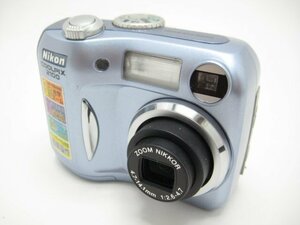 ★ハローカメラ★0393　 Nikon COOLPIX 2100/光学3xズーム (200万画素) 撮影.再生OK/単三電池2本.CFカード使用/本体に少し汚れ有・動作品