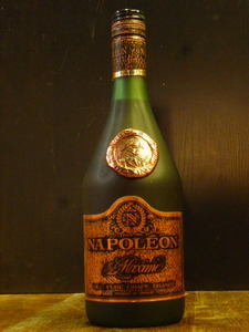  Special class [Maxime] NAPOLEON 1982~89 year . Ryuutsu maxi m Napoleon cognac . Blend 700ml 40 times NIKKA import Maxime-0319-A