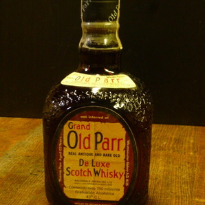 Grand「Old Parr」1970年代後半～流通 玉突き栓 斜立できる メキシコ経由750ml 43度 REAL ANTIQUE,,, グラガンモア Old Parr・RA-0421-Aの画像6