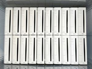 20 pcs Nintendo we RVL-001 Game console body NINTENDO Wii body white color white nintendo large amount together set 