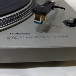 テクニクス Technics SL-1700 ターンテーブル レコードプレーヤー カートリッジ付きの画像2