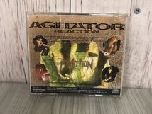 3-#アジテイター リアクション AGITATOR REACTION VICL-2074 ケース・ディスクキズよごれ有 ジャパメタ ハードロック ヘヴィメタル_画像2