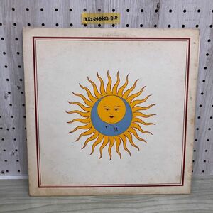1▼ LP 太陽と戦慄 キング・クリムゾン P-8330A 日本盤 国内盤 King Crimson