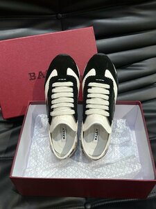 　BALLY　バリー　スニーカー　色合わせ　スポーツ　レザー　牛革　靴　シューズ　39-44　サイズ選択可能