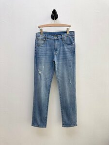 ブルネロクチネリ　BRUNELLO CUCINELLI メンズ　デニム　ジーンズ　ジーパン　刺繍ロゴ　29-36　サイズ選択可能