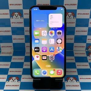 iPhoneX 256GB au版SIMフリー バッテリー100% 極美品[133142]