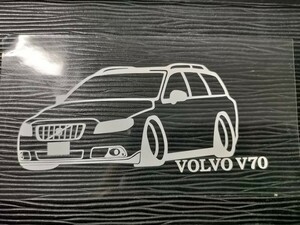 V70 車体ステッカー ボルボ 車高短仕様 エアロ