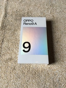 ★ 新品未開封 OPPO Reno9 A ムーンホワイト SIMフリー ワイモバイル版 納品書付き