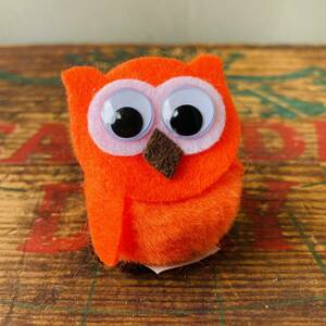 【USA vintage】owl orange