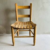 【1940s-1950s vintage】school chair ビンテージ スクールチェア_画像3
