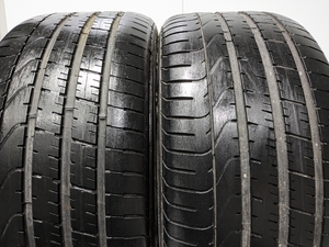 即決◆275/40R19 2本セット ピレリ Pゼロ RFT ランフラット 中古タイヤ