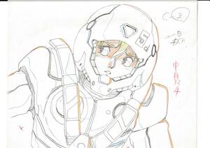 【原画】超時空要塞マクロスⅡ　神崎ヒビキ　２枚