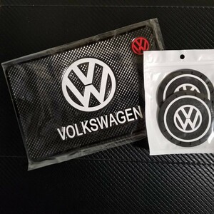 送料無料 フォルクスワーゲン Volkswagen 滑り止めマットドリンクマット ゴルフ ニュービートル ザ・ビートル ティグアン 