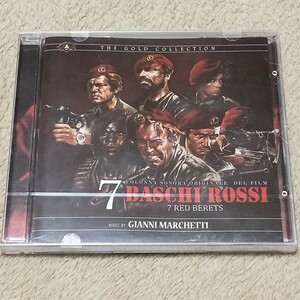 新品500枚限定　GIANNI MARCHETTI ジャンニ・マルケッティ / Sette Baschi Rossi = 7 Red Berets　輸入　CD サントラ　サウンドトラック