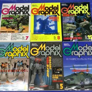 モデルグラフィックス 35冊 ガンダム・センチネル 【GUNDAM SENTINEL】全連載分 1987年9月号【通巻35号】から1990年7月号【69号までの画像4