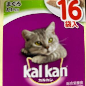 カルカン無添加パテまぐろ・たい入り16P 成猫用総合栄養食 やわらかパテ