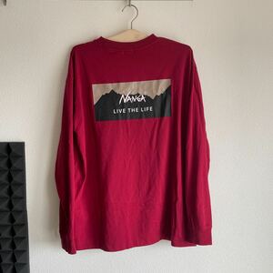 【美品】NANGA 長袖Tシャツ 【L size】