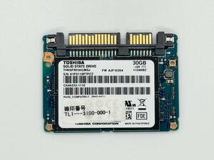 Toshiba Half-Lim SATA SSD 30 ГБ THNSFB030GMSJ ②