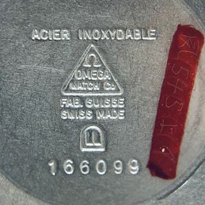 オメガ ジュネーブ OMEGA 稼動品 メンズ腕時計 中古 Cal 1481 自動巻き Ref 166 099 ジャンク リューズ不調 現状品の画像7