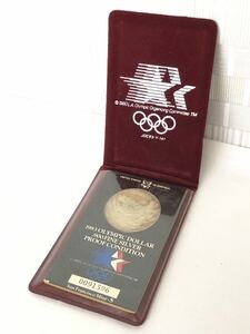 ロサンゼルス オリンピック 記念銀貨 1983年 未使用品 直径38.1mm 重さ26.73g 銀90.0% 銀含有量24.06g 長期保管品
