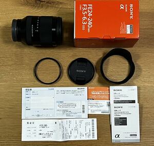 Sony ソニー FE 24-240mm F3.5-6.3 OSS SEL24240 美品 使用頻度低い 防湿庫に保管