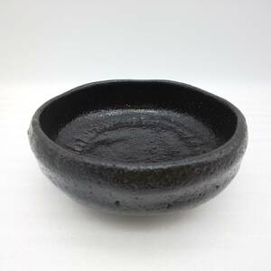 松楽 茶碗 陶器 焼き物 幅約5cm×高さ約10.3cm 共箱なし