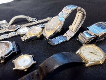 腕時計　大量【稼働品とジャンク品】OMEGA/オメガ/シーマスター　SEIKO/セイコー　部品取り　メンズ/レディース　腕時計まとめて　ブランド_画像8