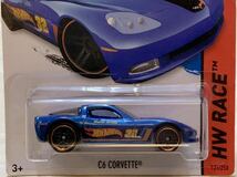 【新品：未開封】HOT WHEELS ホットウィール シボレー コルベット C6 / Chevrolet Corvette C6 [HWレーシングチーム]_画像3